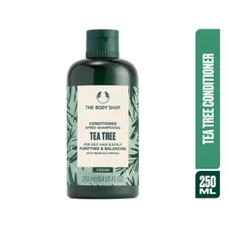 THE BODY SHOP Tea Tree Purifying & Balancing Vegan Conditioner with Silk Protein - 250 ml-picture-10