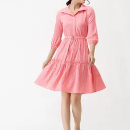 AASK Crepe Shirt Dress-picture-24