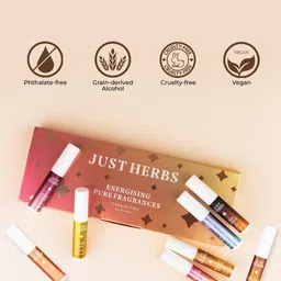Just Herbs Set Of 8 EDP Perfume - Floral & Citrus image 5