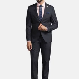 Blackberrys Slim-Fit Single-Breasted Two-Piece Formal Suit image 1