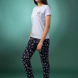 Lil Tomatoes Girls Printed Night suit-picture-28