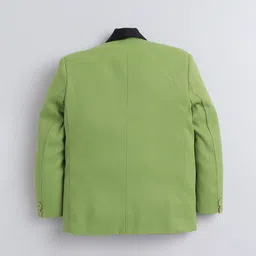 Jeetethnics Infant Boys Green & Black Solid Tuxedo 5-Piece Suits image 5