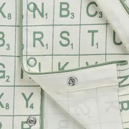 Clt.s Infants Kids Typography Printed Pure Cotton Night Suit image 5