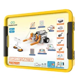 Makerzoid STEAM Super Bot Master Premium Educational Coding Robot Kit with Scratch 3.0 Block Coding image 2