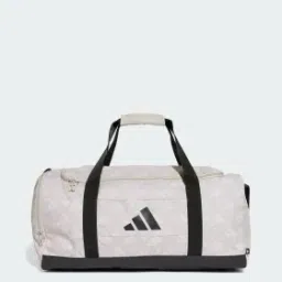 Linear Printed Duffel Medium-image-0