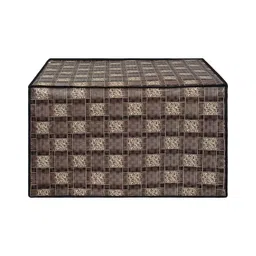 Star Weaves Floral Grey Printed Microwave Oven Cover for IFB 30 Litre Convection Microwave Oven 30FRC2 Floral Pattern Kum040 image 4