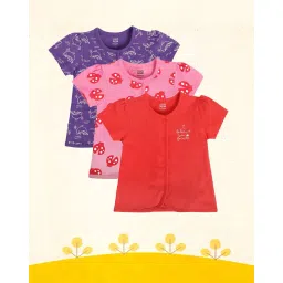 mini klub Pack of 3 Printed Vests image 1