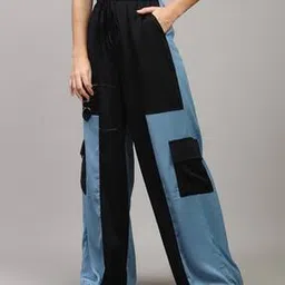 Shein Street Full Length Relaxed Fit Parachute Pants-picture-27