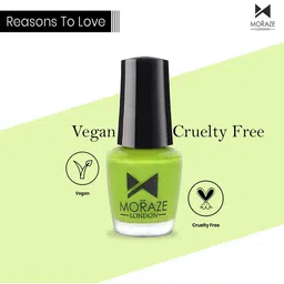 Moraze Set Of 3 Long Stay Glossy  Nail Polishes-5ml Each image 2
