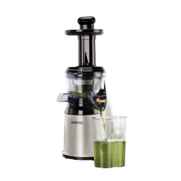 BOROSIL HealthPro 200 Watt Slow Juicer (70 RPM, Slow Squeeze Technology, Silver Cloud) image 5