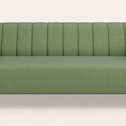godrej interio Paramount Fabric 3 Seater Sofa in Green Colour image 4