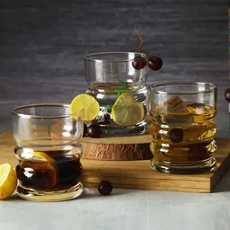 trovea's Rings Of Power Whiskey Glass 280 Ml (Set Of 2) Crafted In Europe image 5