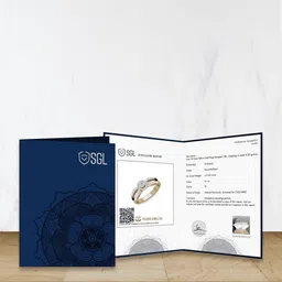 KUBERBOX Apolline 18KT Gold Diamond-Studded Ring -1.65gm image 2