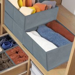 HOUSE OF QUIRK 8 Pieces Grey Multi-Utility Organisers-picture-19