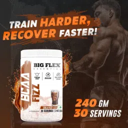 Bigflex Essential BCAA powder - 30 Servings - Cola Fizz Flavour image 5