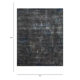 jaipur rugs Grey Abstract Wool 8 x 10 ft Hand Knotted Carpet image 2