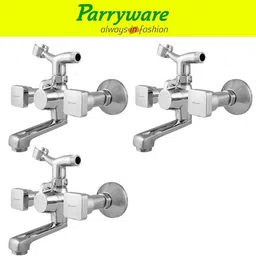parryware Ritz Wall Mixer with Crutch For hand Shower Provision set of 3 pic 035 Wall Mixer with hand Shower Provision Wall Mixer Faucet-picture-24