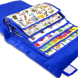 sharvil Microfibre Baby Pillow Pack of 1 Alphanumeric, Animals, Birds, Fruits, Nature, Smiley image 2