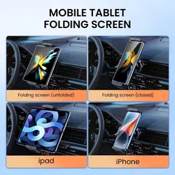 sthira iPad Mini Car Mount Vent Tablet Holder 360 Rotation Car Laptop Holder image 2