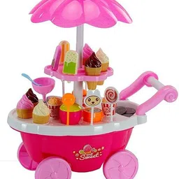 sterling Sweet Ice Cream Candy Kitchen Set Toy with Lights and Music-picture-15