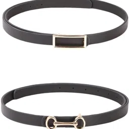 crusset Women Casual Black Artificial Leather Belt-picture-27