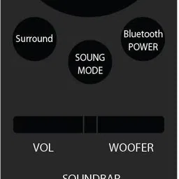 zieva store NA Compatible with Samsung Soundbar Remote- -(SAMSUNG - 2758A) samsung Remote Controller-image-1