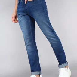 u.s. polo assn. denim co. Men Slim Mid Rise Blue Jeans image 3