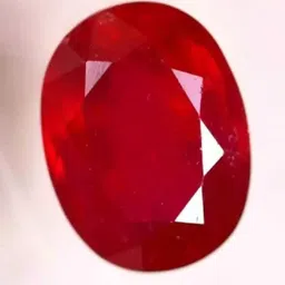 pan mac ( 4.50 CRT )100 % Persent Natural Ruby lab Certificd Natural MANIK 100% Orginal Stone Ruby Ring image 2