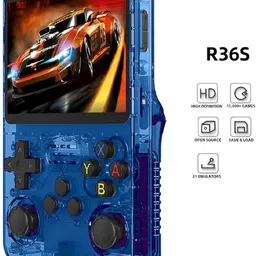 HG WORLD Retro Game R36s gaming console for Portable Style Pocket GameBox Handheld Gaming 3.5 IPS Screen Rechargeable Battery Handheld Console Gaming 64 GB with 21+ Emulators, Hand Video Game, Best Gift For All Ages-image-85