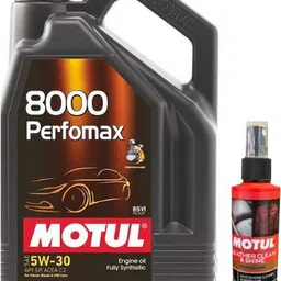 8000 perfomax 5w30 with leather clean combo 5w30 Full-Synthetic Engine Oil-image-5