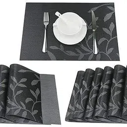 naidev Rectangular Pack of 12 Table Placemat-picture-42