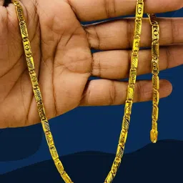 rkb sales 1gm gold plated High Quality chain for men Gold-plated Plated Alloy Chain-picture-11