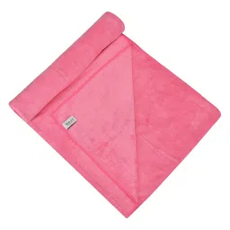 black gold Pink Solid 400 GSM Microfiber Bath Towel image 4