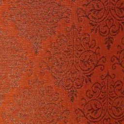 Orange Traditional Polyester Blend 16x16 Inch Cushion Cover by Zeba image 5