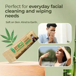 imeco Facial Pocket Tissue Combo | 10 Pulls Each Pack | Travel-Friendly Hanky Tissue image 5