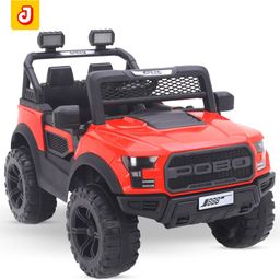 jammbo POBO Rechargeable(2-8Yrs) Kids Electric Jeep with Bluetooth,Music,Light & Remote Jeep Battery Operated Ride On-picture-2