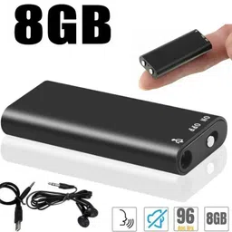 PERAMISYM Compact Voice Spy Device – 8GB Recording Memory 8 GB Voice Recorder-image-28