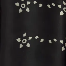 the tie hub Printed Silk Men Black Scarf image 5