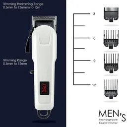 Dazzel Flex Hair & Beard Cutting Machine for men Trimmer 240 min Runtime 4 Length Settings image 2