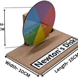 erhindia Newton Disc Physics Science Project Working Model Kit – Ideal for School Kids image 2