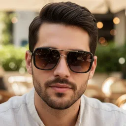 stylex station UV Protection Retro Square Sunglasses (54) image 5