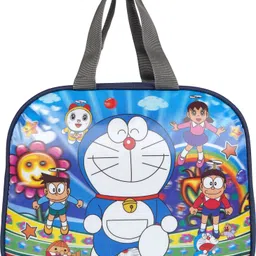 travel look Doraemon Branded Quality Combo Carry Bag Insulated Tiffin Bag For Kids Pack of 2 Waterproof Lunch Bag-picture-38