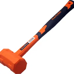 harden 450G Professional Dead Blow Rubber Mallet Hammer, Integrated Seamless Design, Rubber with Steel Handle Design, Mallet with Internal Steel Balls - 590445 Dead Blow Hammer image 1