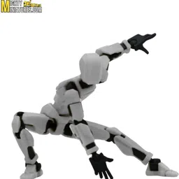 mighty miniatures Prime Action Figure Pack of 2 with Weapons | 14 cm Fully Poseable Collectibles image 5