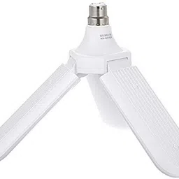 firstlike B22 Foldable Light, 45W Three-Leaf Fan Blade LED Light Bulb, Super Bright Angle Adjustable Home Ceiling Lights, AC95-265V, Cool White Pendants Ceiling Lamp-picture-30