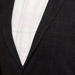 crimsoune club Men Checkered Single Breasted Casual Blazer image 5