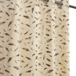 drape and decor 213.36 cm (7 ft) Door Velvet Room Darkening Curtain (Pack Of 2)-picture-35