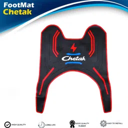 weyride Scooter Scooty Mat Two Wheeler Floor Foot Mat for (Bjaja Chetak) Way_a4 Bajaj Chetak Two Wheeler Mat-picture-10