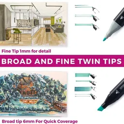 om akshar Markers Sketch Pens image 3