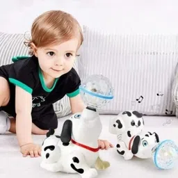 Toy Electic Light Music (IND*64692) Top Ball Puppy Kids-image-31